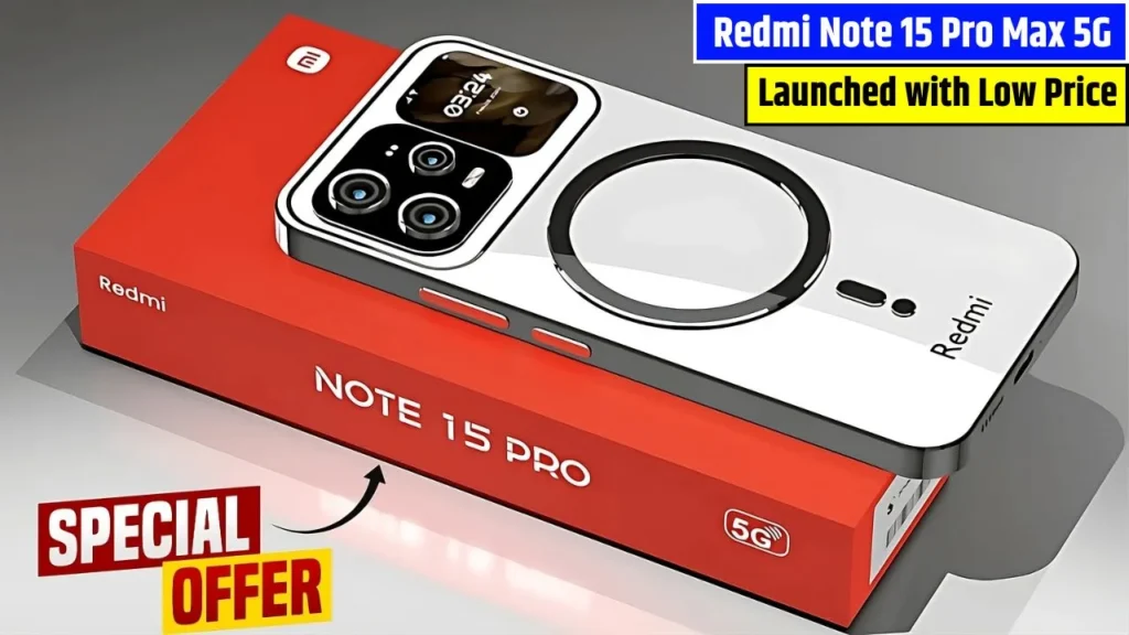 Redmi Note 15 Pro Max 5G Launched